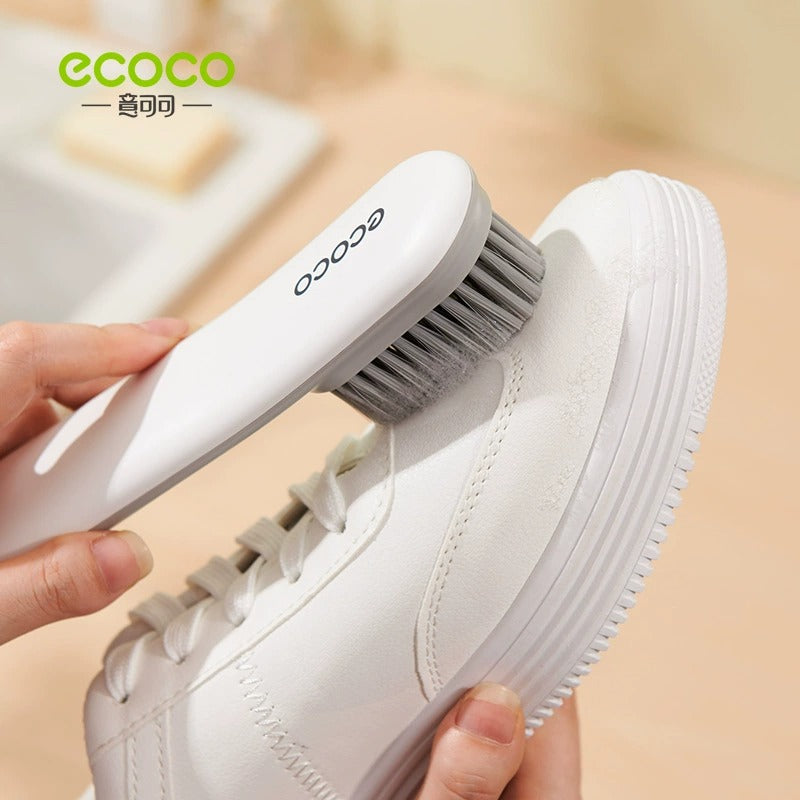 Multifunctional Ecoco Bathroom Laundry / Shoe Brush Soft Fur Cleaning Scrubbing Brush Home Care Use