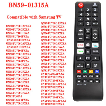 BN59-01315A Universal Replacement Remote Control for Samsung 4K UHD Smart LCD LED TV Controller