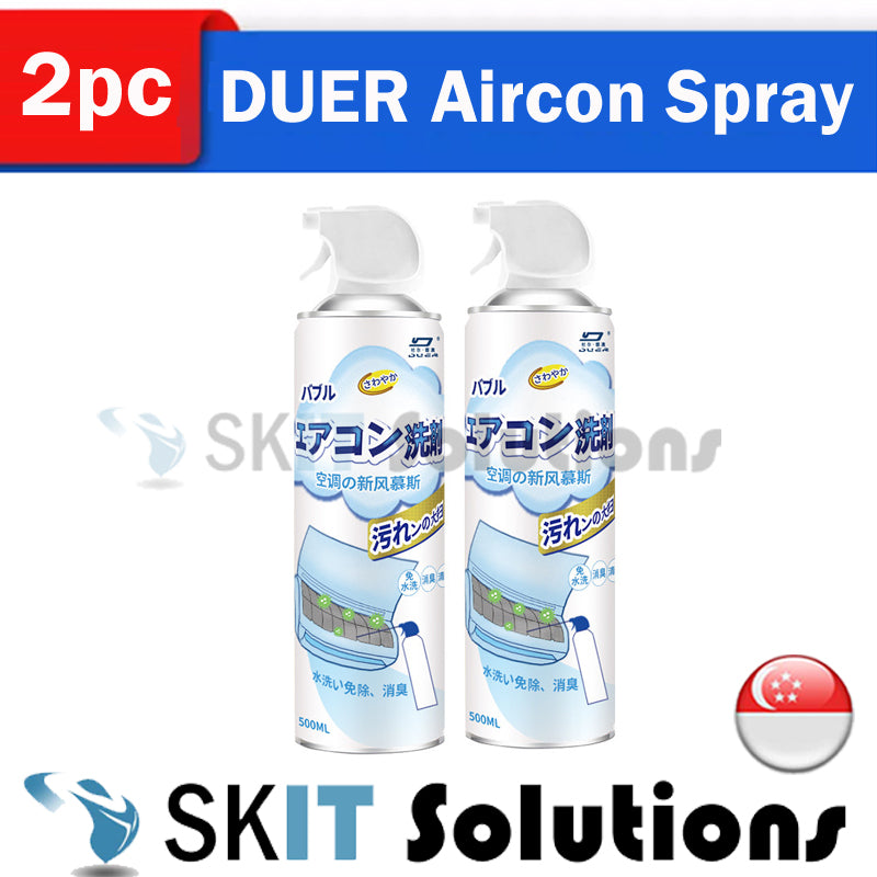 Duer Air Freshener Daily Household Air Conditioner Cleaner Odor-Free Air Disinfection Antibacterial Foam Washing