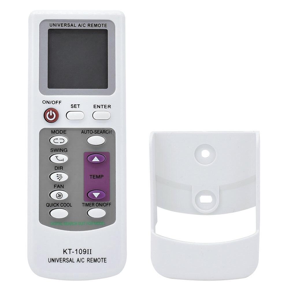 KT-109 II Universal Aircon Remote Control w/ Bracket for All Air Conditioner Replace AC Conditioning