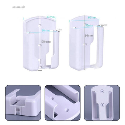 Small / Large Universal Aircon Remote Wall Mount Holder Bracket w/ 3M Adhesive / Screw Mount Option