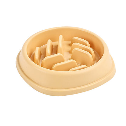Pet Slow Feeder Bowl for Cats & Dogs