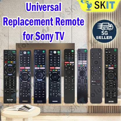 Replacement Sony Smart Bravia TV Remote Control w/ Voice RM-L1370 RMT-TX300P TX800P TX800U TX520P TX500P TX310P TX200P