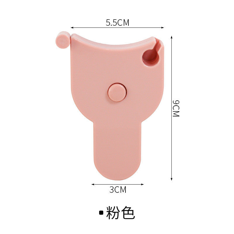 1.5m Automatic Body Measuring Tape Retractable Fitness Measure Waist Chest Leg Sewing Ruler Tool