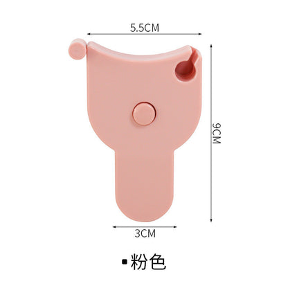 1.5m Automatic Body Measuring Tape Retractable Fitness Measure Waist Chest Leg Sewing Ruler Tool