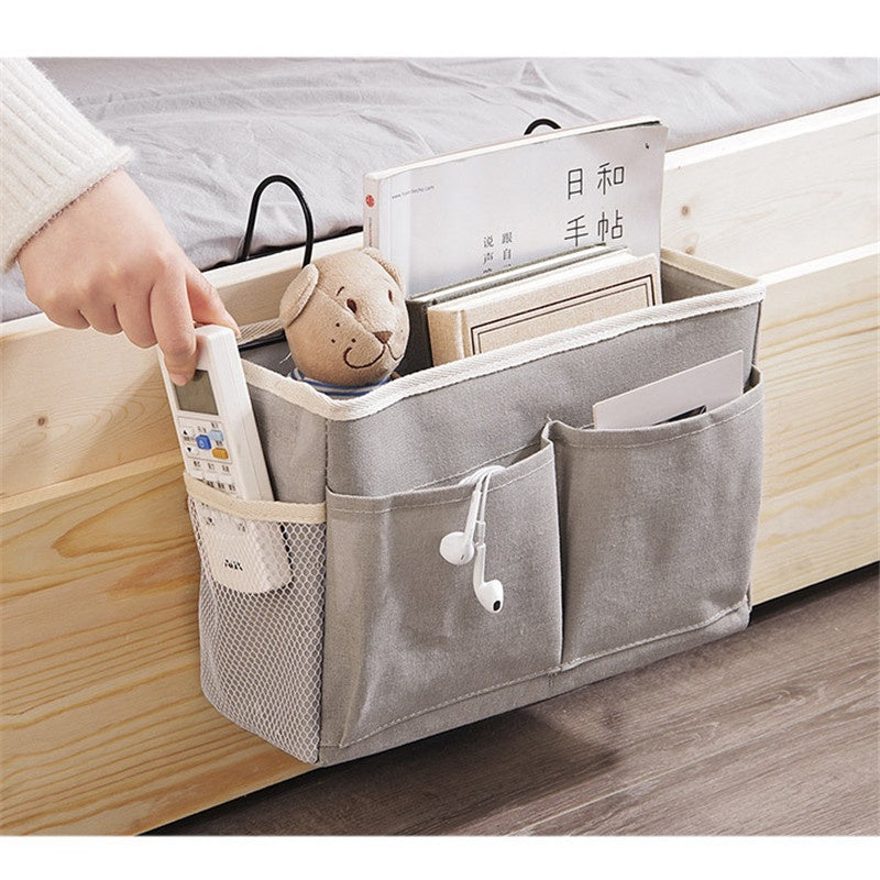 Bedside Tidy Organiser Hanging Storage Holder Cabin Shelf Bunks Pocket Chair Bag Room Phone Magazine