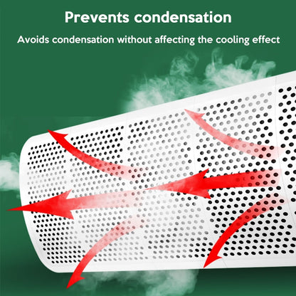 8 Leaf Air Conditioner Wind Deflector Anti Direct Blowing Adjustable Aircon Shield AC Windshield
