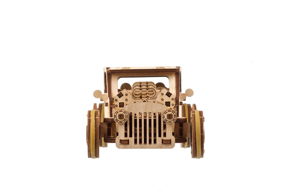 Ugears Hot Rod Furious Mouse ★Mechanical 3D Puzzle Kit Model Toys Gift Present Birthday Xmas Christmas Kids Adults