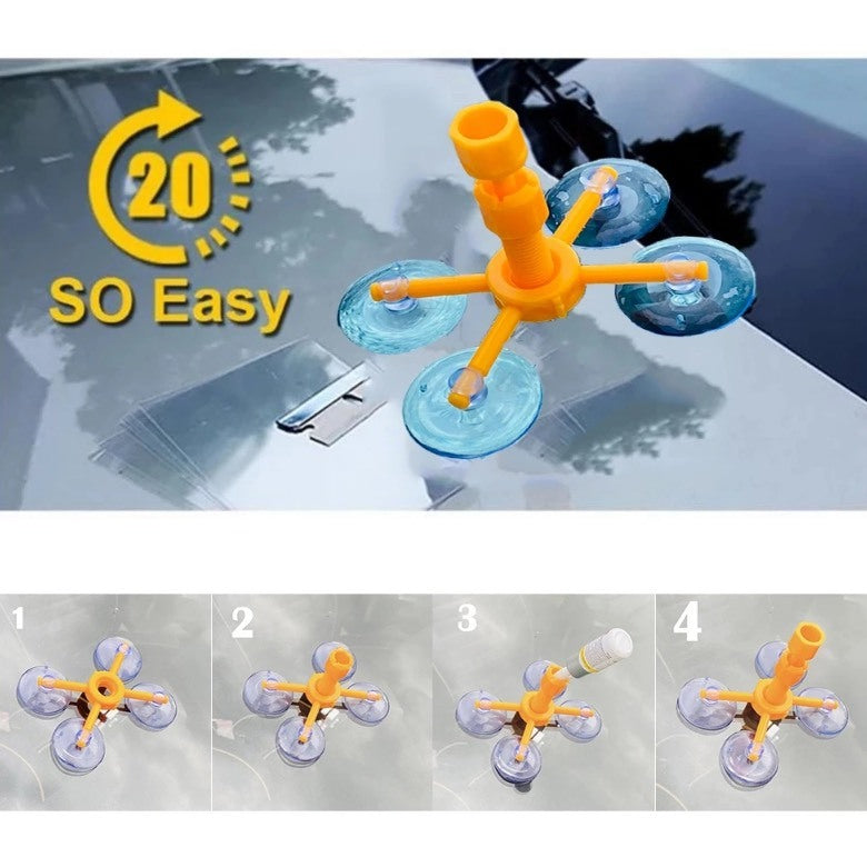 Car Windshield Glass Crack Repair Kit Nano Fluid Resin DIY Cracked Window Automotive Accessory Tool