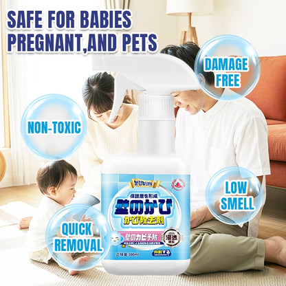 Japan Mold Remover Spray Quickly Mould Mildew Stains Remover Magic Cleaning Wall Mold Tile Cleaner
