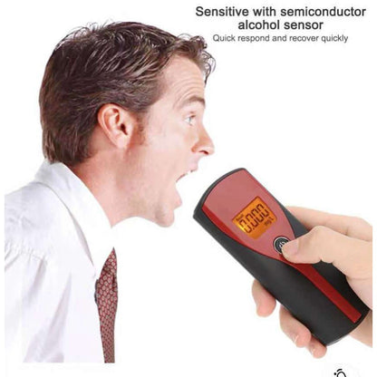 Portable Digital Breath Alcohol Tester LCD Breathalyzer Detector Car DUI Meter Analyzer Test Tool