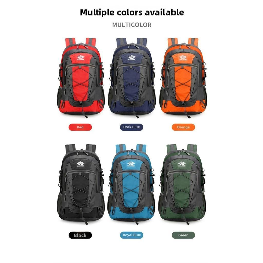 36-55L Hiking Backpack Waterproof Lightweight Large Capacity Outdoor Camping Travel Bag Men Women