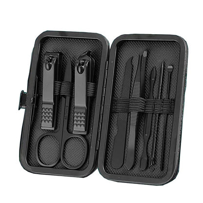 8/24pcs Nail Clippers Set Pedicure Manicure Grooming Cutter Beauty Hand Foot Finger Care Tools Kit
