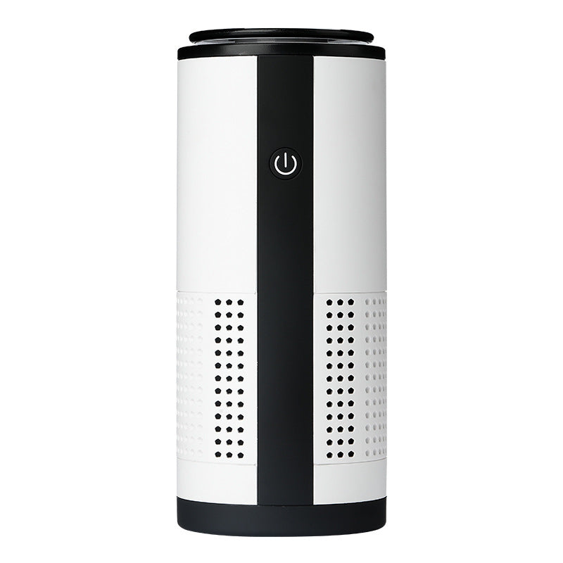 Portable Wireless Mini Car Air Purifier HEPA Filter Negative Ioniser Ion Cleaner Bacteria Dust