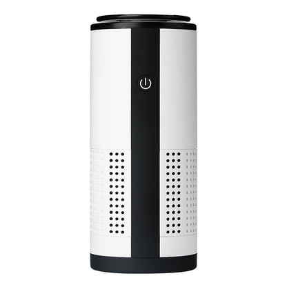 Portable Wireless Mini Car Air Purifier HEPA Filter Negative Ioniser Ion Cleaner Bacteria Dust