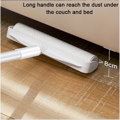 Retractable Sticky Lint Roller Mop Duster Remover Tearable Sticking Paper Pet Fur Dust Hair Furniture Cleaning Clothes