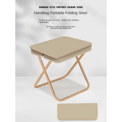 Foldable Camping Stool with Carry Bag Travel Outdoor Portable Folding Chair Lightweight Compact Seat