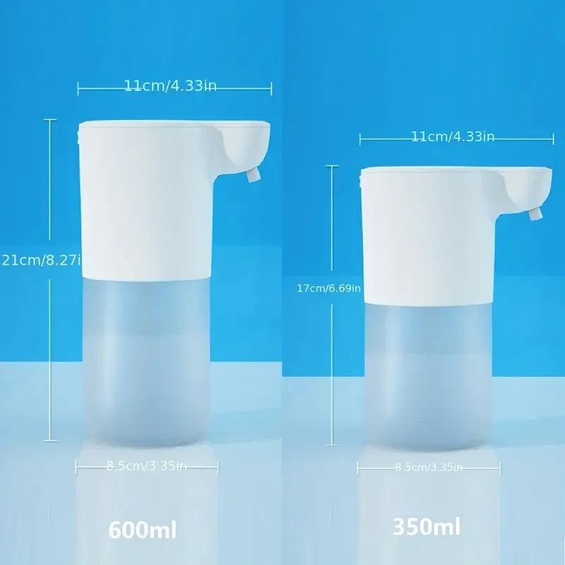 350/600ml Automatic Soap Dispenser Foam/Liquid Gel Hand Free Touchless Smart Auto Dish for Bathroom