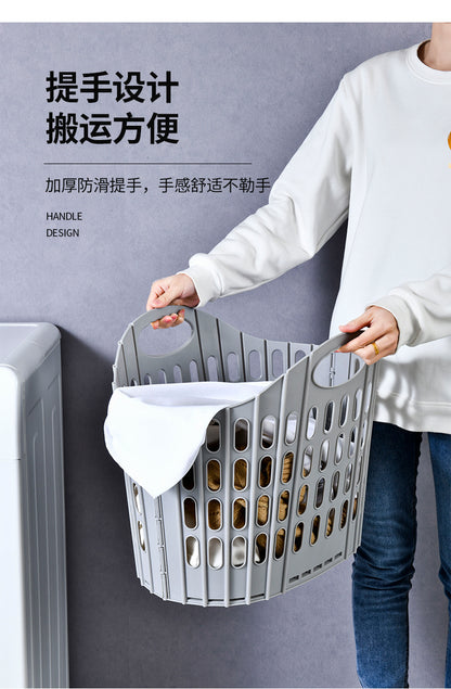 Foldable Laundry Basket / Space Saving Clothes Storage Bag Shelves / Toys Organizer Multipurpose Storage