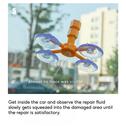 Car Windshield Glass Crack Repair Kit Nano Fluid Resin DIY Cracked Window Automotive Accessory Tool