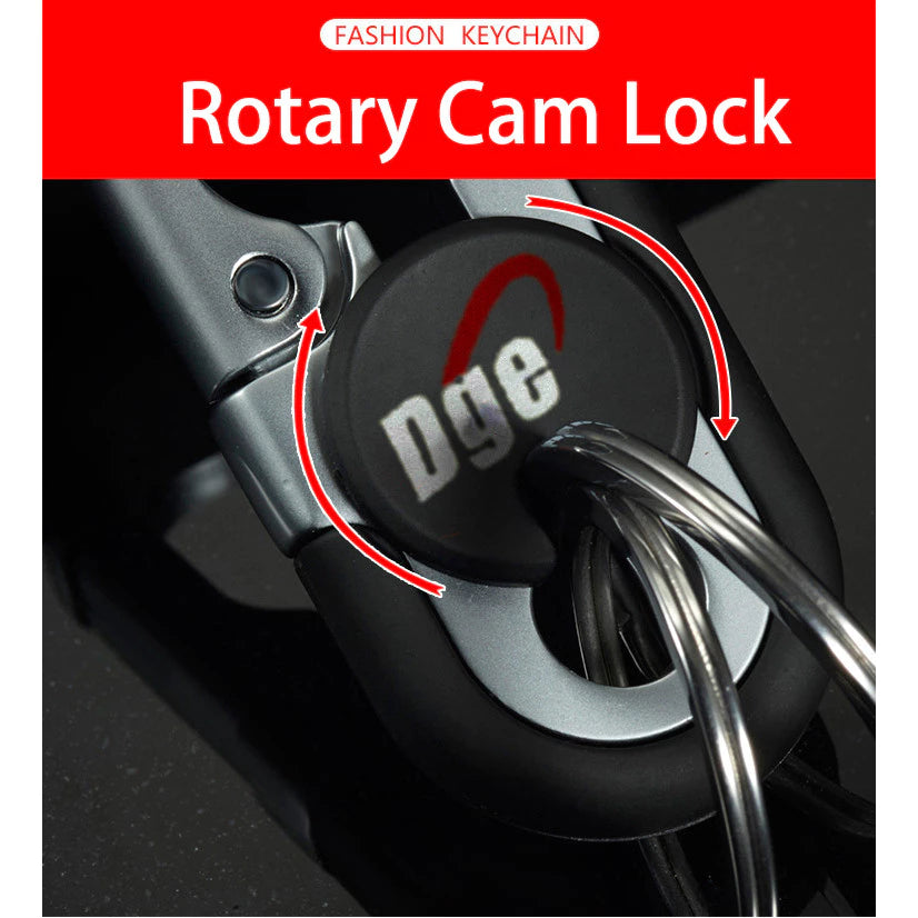 Metal Car Keychain Stainless Steel Carabiner Hook Waist Belt Key Holder Clip Men Motorcycle Travel