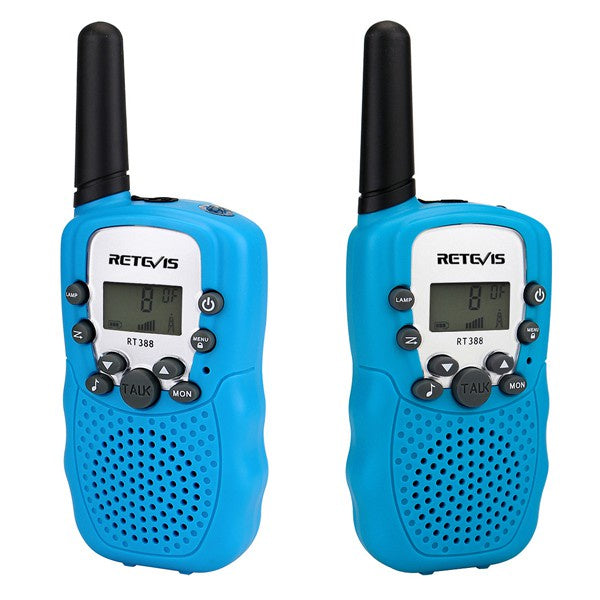 2Pcs / 3Pcs Mini Walkie Talkie 22 Channels Push Talk LCD Screen Range 3-5Km Radio Gift Kids Game Toys
