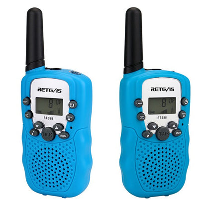 2Pcs / 3Pcs Mini Walkie Talkie 22 Channels Push Talk LCD Screen Range 3-5Km Radio Gift Kids Game Toys