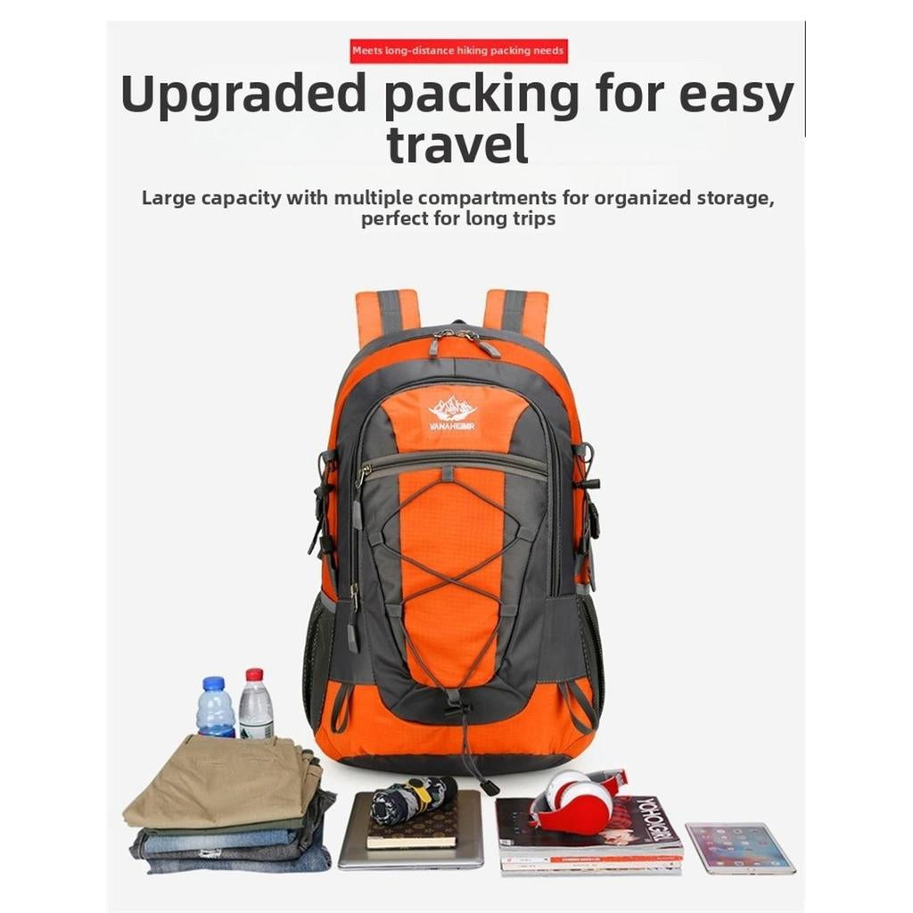 36-55L Hiking Backpack Waterproof Lightweight Large Capacity Outdoor Camping Travel Bag Men Women