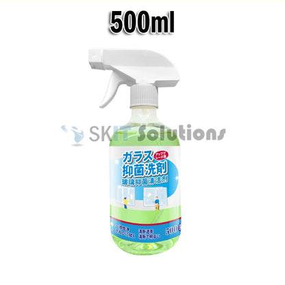 500ml Glass Cleaner Spray Mirror Window Cleaning Liquid Watermark Remover Bathroom Door Car Screen