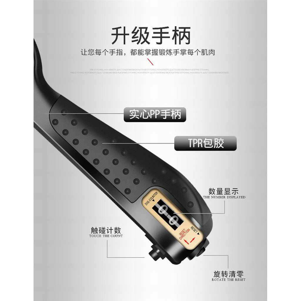 Hand Wrist Grip Strengthener Fitness Finger Exercise Gym Muscle Forearm Trainer Griper Counter Home Workout 5-60Kg