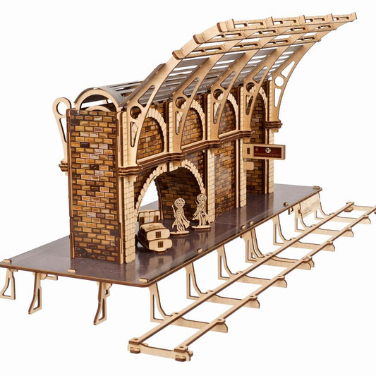 UGEARS Harry Potter Platform 9 ¾ 3D Mechanical Model Wooden Puzzle DIY Kits