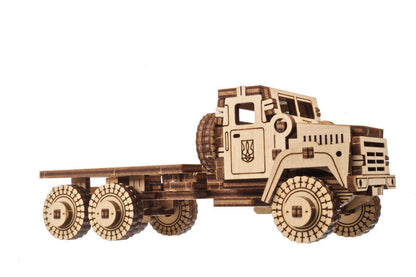 Ugears Military Truck ★Mechanical 3D Puzzle Kit Model Toys Gift Present Birthday Xmas Christmas Kids Adults