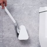 Long Handle Toilet Cleaning Brush Free Hanging Hook Sticker Soft Rubber Golf Silicone Hanging Bathroom Washing Tool