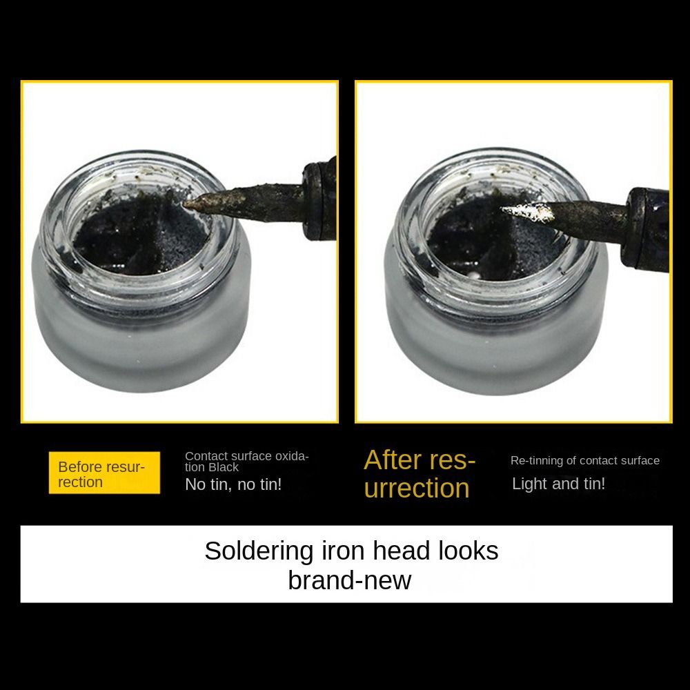 Soldering Iron Tin Refresher Tip Tinner Non-Stick Lead Free Solder Welding Revival Cream Tools Clean