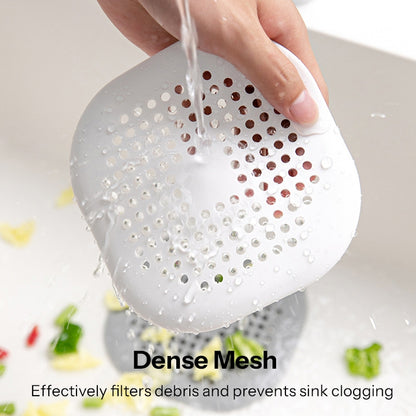 Silicone Drain Cover Sink Strainer Filter Sink Plug Strainer Anti-Blocking Hair Catcher Stopper Trap