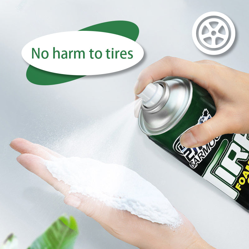 Car Tire Foam Cleaner Automotive Tyre Wheel Rim Wax Shine Polish Coating Spray Lotion Cleaner Care