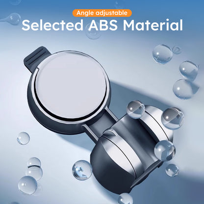 Adjustable Shower Head Suction Cup Holder Showerhead Bracket No Drill FREE Wall Mount Bathroom Bidet
