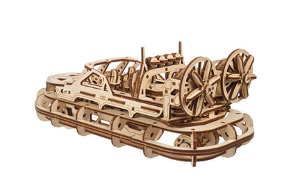 Ugears Rescue Hovercraft 3D Mechanical Model Wooden Puzzle DIY Kits