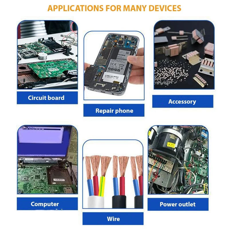 35g 100g Lead Free No Clean Solder Paste Rosin Welding Soldering Wire Flux for Electronic PCB Repair