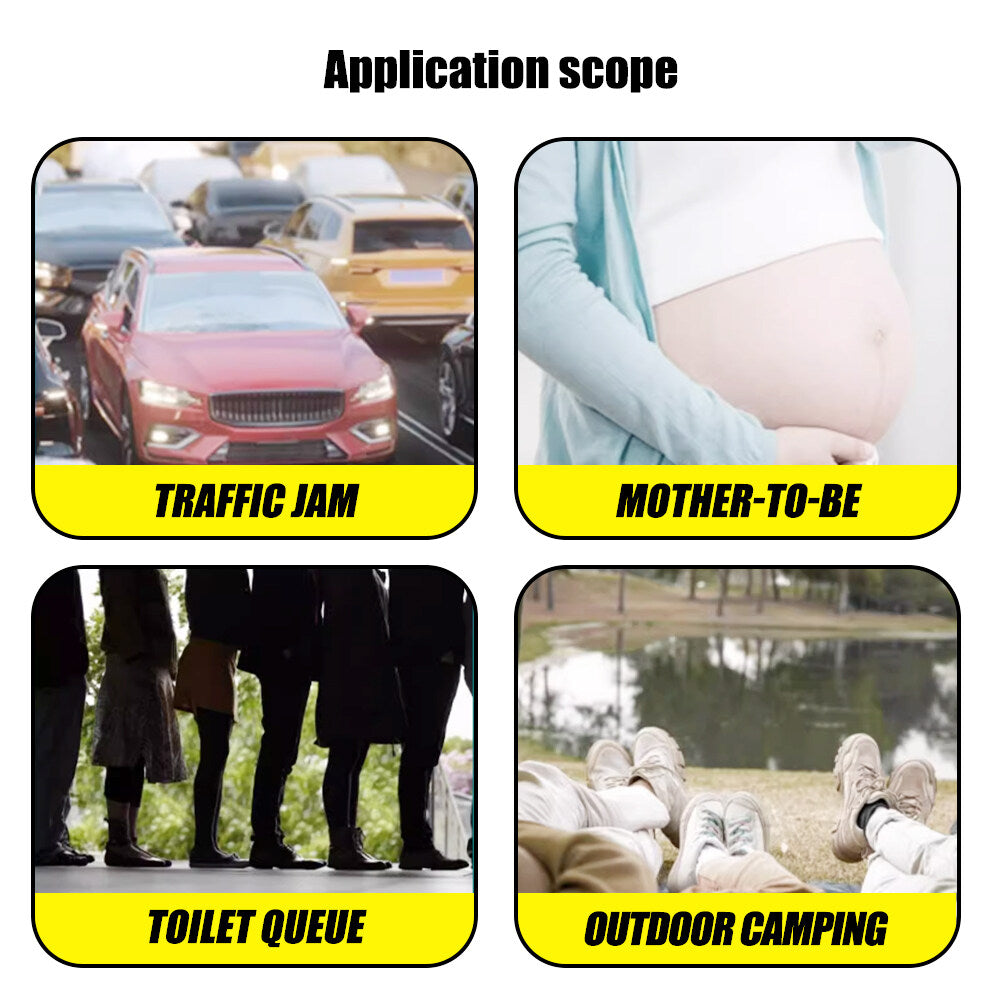 4Pcs/Set Emergency Disposable Urine Vomit Bag Portable Travel Pee Urinal Car Camping Travel Unisex