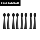 Powerful Ultrasonic Electric Toothbrush USB Rechargeable Adult Electronic Washable Power Ultra Sonic Tooth Brush+4 Heads