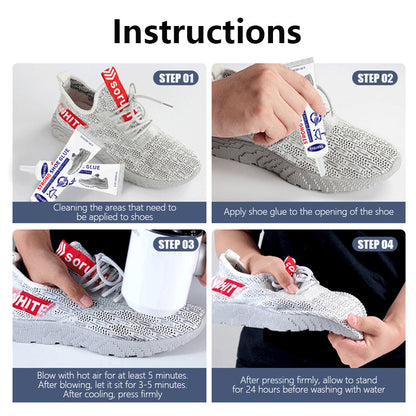 Super Strong Shoes Repair Glue Waterproof Liquid Adhesive Leather Sports Shoes Slippers High Heels