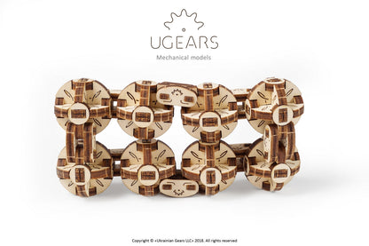 Ugears Flexi-Cubus ★Mechanical 3D Puzzle Kit Model Toys Gift Present Birthday Xmas Christmas Kids Adults