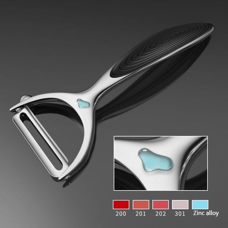 2In1 Stainless Steel Vegetable Fruit Potato Peeler Slicer Multifunctional Cutter Sharp Kitchen Tool