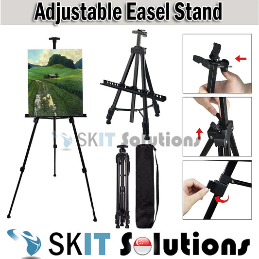 Artist Easel Stand Metal Tripod Canvas Painting Sketch Picture Frame Poster Board Advertisement Art Display Stand