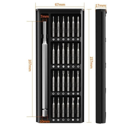 25-in-1 Precision Magnetic Screwdriver Set Repair Tool Kit Phone PC Torx Phillips Bits Screw Driver