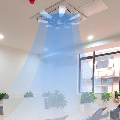 Air Conditioning Wind Deflector Anti Direct Blowing Ceiling Central Cassette Vent Aircon Guide Fan