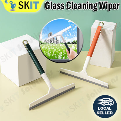 Multi Purpose Silicone Window Wiper Scraper Bathroom Kitchen Glass Cleaning Tool Shower Squeegee