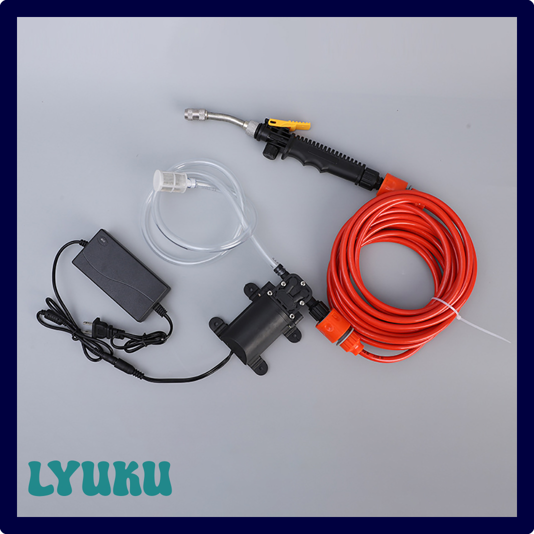 Electric High Pressure Air Conditioner Cleaner Water Pump Jet Gun Power System Sprayer Washer Kit