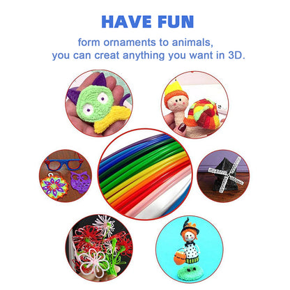 3D Printing Drawing Graffiti Painting Pen Digital Display PLA Filament Creative DIY Gift Kids Children